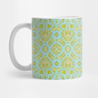 Ornamental floral classic pink Mug